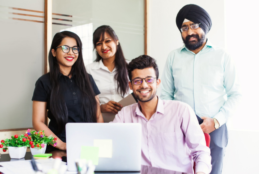 Image: Expert conducting a live session